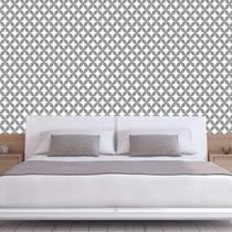 Papel Parede Estrela E Círculos Cinza Geométrico Autocolante Papel Parede Estrela E Círculos Cinza Geométrico Autocolante