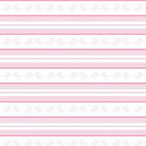 Papel Parede Listrado Rosa E Branco Quarto Infantil Adesivo