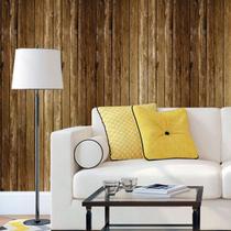 Papel Parede Madeira Tabuas Envelhecida Adesivo Sala Quarto