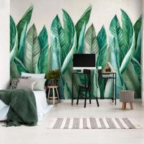 Papel Parede Wanderlust Folhagem Verde 10m X 0.53m Papel Parede Wanderlust Folhagem Verde 10m X 0.53m