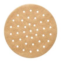 Papel Perfurado forro Descartável para erfrai air fryer Redondo 22cm 100 unidades Papel Perfurado forro Descartável para erfrai air fryer Redondo 22cm 100 unidades