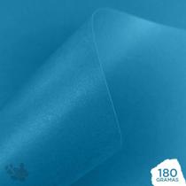 Papel Perolizado 180G A4 (ul Royal) 20 Folhas