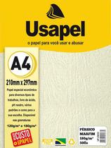 Papel Persico Marfim 180g A4 para Impressão Colorida de Cartões de Visita com 50 Folhas Usapel Papel Persico Marfim 180g A4 para Impressão Colorida de Cartões de Visita com 50 Folhas Usapel