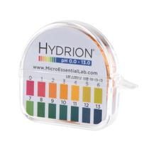 Papel pH MicroEssential Hydrion Insta-Chek de gama completa 0-13 Papel pH MicroEssential Hydrion Insta-Chek de gama completa 0-13