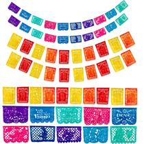 Papel Picado, decorações de festa mexicanas, filme Encanto, 15m Papel Picado, decorações de festa mexicanas, filme Encanto, 15m