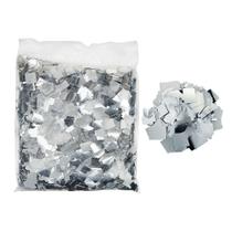 Papel Picado Perola Metalizado E Branco 1kg Para Máquinas Sky Paper Festas E Eventos