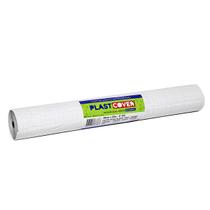 Papel Plástico Adesivo 45cm x25m Cristal 50 Micra Plastcover Papel Plástico Adesivo 45cm x25m Cristal 50 Micra Plastcover