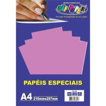 Papel Plus A4 120G Lilas Lumi C/ 20Fls Off Paper