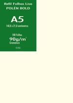 Papel Polen A5 Bold 90g Liso 100 Folhas 21x14,8cm A5
