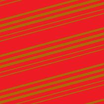 Papel Presente Bobina Couchê 60CM Listrado VERMELHO/OURO 100M