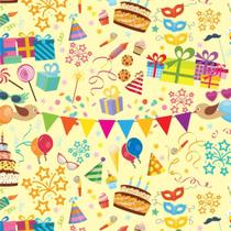 Papel Presente Bobina Couchê 60CM MOD.155 Presentes - Bobina com 100M