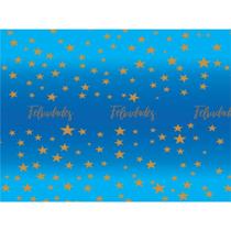 Papel Presente Bobina Couche 60CM.MOD.283 Ceu Estrelado BO-100MTS