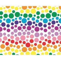 Papel Presente Bobina Couchê 60CM MOD. 308 Bolas - 100M