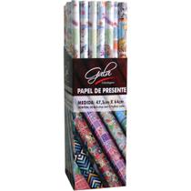 Papel Presente Infantil Brilho 47,5X64CM com 2 Folhas Pacote com 50 Papel Presente Infantil Brilho 47,5X64CM com 2 Folhas Pacote com 50