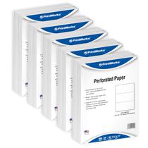 Papel PrintWorks 04122C 3 partes perfurado 22 x 28 cm 2500 folhas
