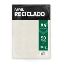 Papel Reciclado 180g com 50 Folhas Papel Reciclado 180g com 50 Folhas