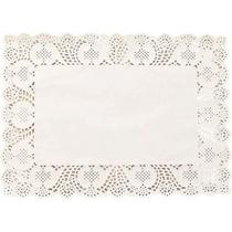 Papel rendado doilies 30x40cm c/20 unidades - branco