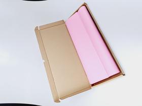 Papel Rosa Proteção Colmeia Buzz Wrap 20 Folhas 50x50cm - IMBALLA