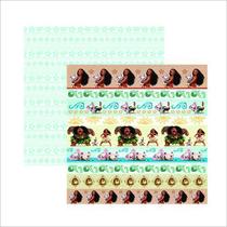 Papel Scrap Festa Disney Moana 2 Faixas Sdfd89 - Toke E Crie Papel Scrap Festa Disney Moana 2 Faixas Sdfd89 - Toke E Crie