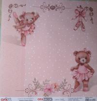 Papel Scrap OPA 2798 _ Infantil Ursos 2