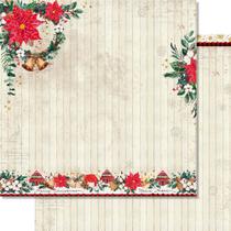 Papel Scrapbook Dupla Face Natal Arranjo Poinsetti Sdn-146 30,5x30,5cm Litoarte Papel Scrapbook Dupla Face Natal Arranjo Poinsetti Sdn-146 30,5x30,5cm Litoarte