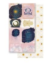 Papel Scrapbook Signo Libra Sdh-007 15x29,5cm Litoarte