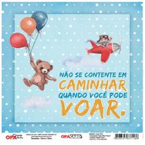 Papel Scrapbook Ursos 3 Opacard 15 x 15cm OPA - 2770 Papel Scrapbook Ursos 3 Opacard 15 x 15cm OPA - 2770