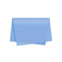Papel Seda - 48 cm x 60 - Azul Claro - 10 unidades - Rizzo