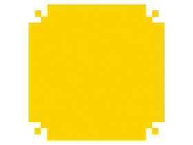 Papel Seda 48 x 60 Cm, Contém 100 Folhas VMP - Amarelo
