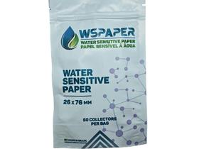 Papel Sensível à Água (Hidrossensível) 76x26mm - 50 Unidades - Canal Agrícola (1000)