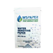 Papel Sensível à Água Hidrossensível 76x26mm WS Paper 50 pcs