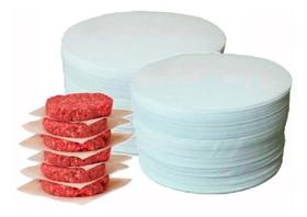 Papel Separador Hamburguer Parafinado Redondo 112cm C/2kg