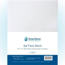 Papel solúvel em água SmartSolve 3 pt. Pacote tamanho carta com 10