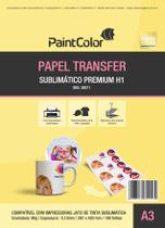 Papel Sublimático A3 Resinado Premium H1 - 100 Folhas Papel Sublimático A3 Resinado Premium H1 - 100 Folhas