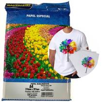 Papel Sublimático A4 100g Branco 100 Fls Masterprint Especial