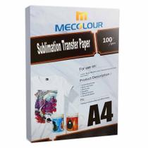 Papel Sublimático A4 Mecolour - 100 Folhas para Impressão