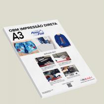 Papel Sublimático OBM POWER FILM Impressão Direta A3 10 fls