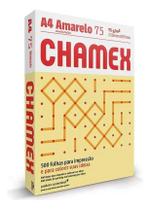 Papel sulfite 075gr 210x297 a4 500fls report amarelo(e) Papel sulfite 075gr 210x297 a4 500fls report amarelo(e)