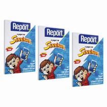 Papel Sulfite 3 Pacotes C/ 100 Folhas A4 75g Branco Senninha