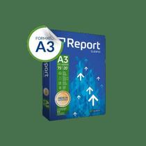 Papel Sulfite A3 297x420mm 75g/M² Com 500 Folhas Branco Report