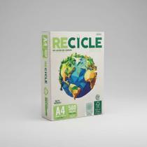 Papel Sulfite A4 100% Reciclado 75g - 500 Folhas - Off White/bege Papel Sulfite A4 100% Reciclado 75g - 500 Folhas - Off White/bege