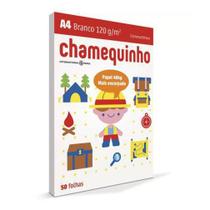 Papel Sulfite A4 120G 210X297 Com 50 Folhas Chamequinh