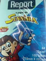 Papel sulfite A4 210mmx297mm, 75g/m colorido c/100fls.