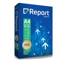 Papel Sulfite A4, 75g, 210mmx297mm, 500 Folhas - Report Premium