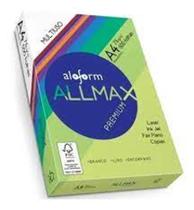 Papel Sulfite A4 75g Allmax Premium - Pacote 500 folhas Aloform