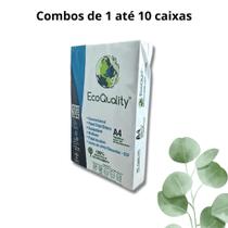Papel Sulfite A4 75g EcoQuality - Pacote 500 folhas