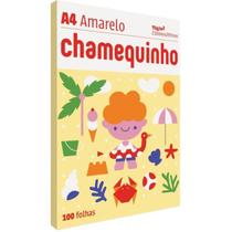 Papel Sulfite A4 75g/m² 100fls Chamequinho - cores