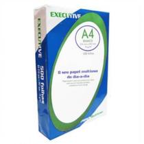 Papel Sulfite A4 75g/m² impressão Executive Branco 500fls Papel Sulfite A4 75g/m² impressão Executive Branco 500fls