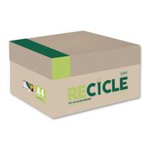 Papel Sulfite A4 75g Reciclado Jandaia Recicle 2000 folhas