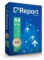 Papel Sulfite A4 75G Report Premium Branco Pacote 500 Folhas - Suzano